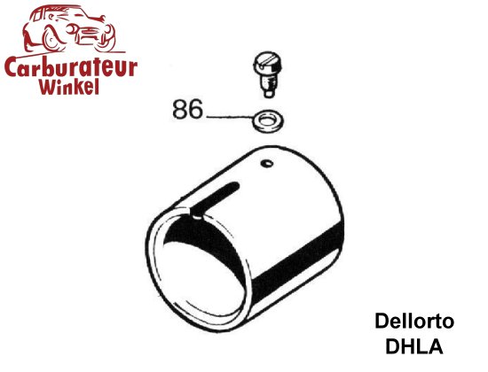 Veerringetje voor venturi borging van Dellorto DHLA Veerringetje voor venturi borging van Dellorto DHLA