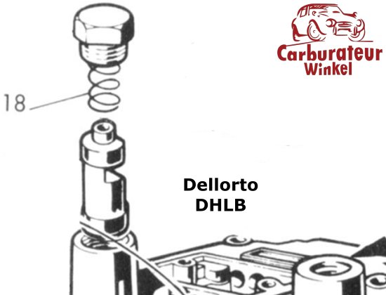 Choke Veer voor Dellorto DHLB Choke Veer voor Dellorto DHLB