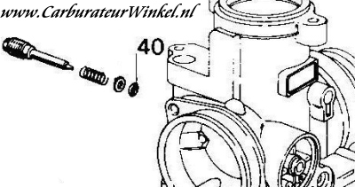 O-Ring voor Dellorto PHBH Cagiva Mito O-Ring voor Dellorto PHBH Cagiva Mito