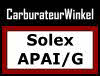 Solex APAI/G Carburateur Onderdelen